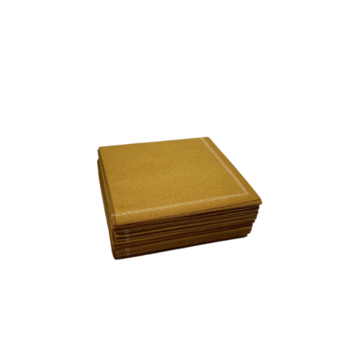 Serviettes cocktail MOUTARDE (25/paquet)
